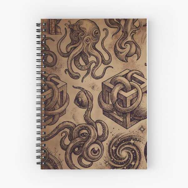 Item preview, D Cosmic Sacred Geometry Dark Celestial Astrology Pattern designed and sold by ART ATTACK ZONE.