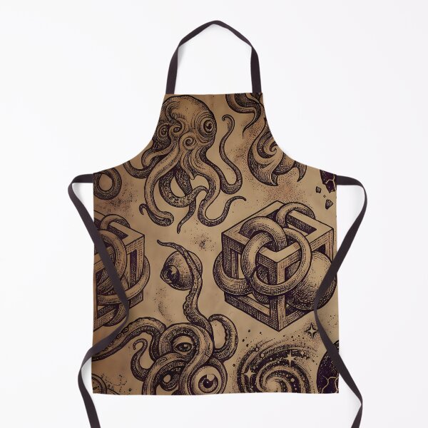 Item preview, D Cosmic Sacred Geometry Dark Celestial Astrology Pattern designed and sold by ART ATTACK ZONE.