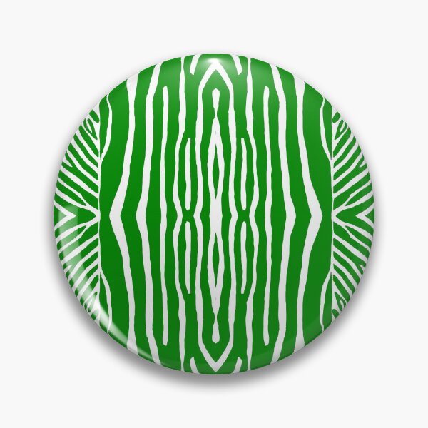 Item preview, Hand drawn green zebra stripes designed and sold by Anne Londez Studio.