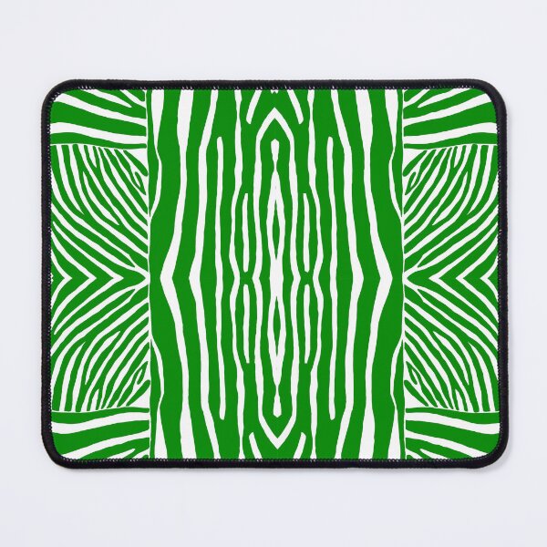 Item preview, Hand drawn green zebra stripes designed and sold by Anne Londez Studio.