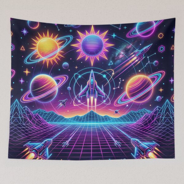 Item preview, E Cosmic Sacred Geometry Dark Celestial Astrology Pattern designed and sold by ART ATTACK ZONE.