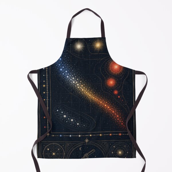 Item preview, Hertzsprung–Russell Diagram – Vintage Stellar Atlas designed and sold by ChicClicker.