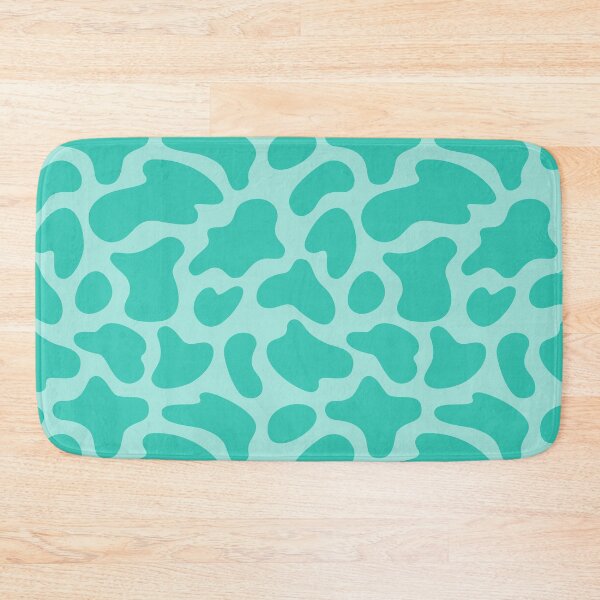 Item preview, Modern Graphic Cow Print Pattern | Light Teal designed and sold by Frohyou.