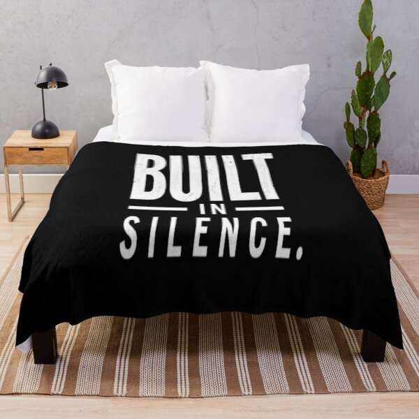 Item preview, Built in Silence – Motivational Mountain Mindset Design designed and sold by v6ziix.