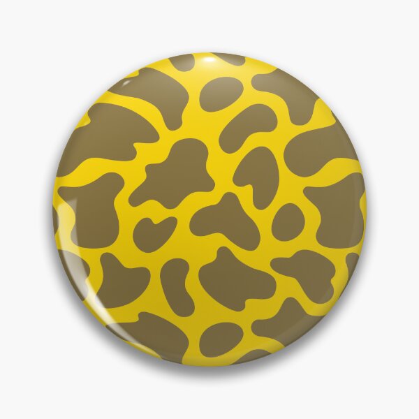 Item preview, Modern Graphic Cow Print Pattern | Bright Yellow designed and sold by Frohyou.