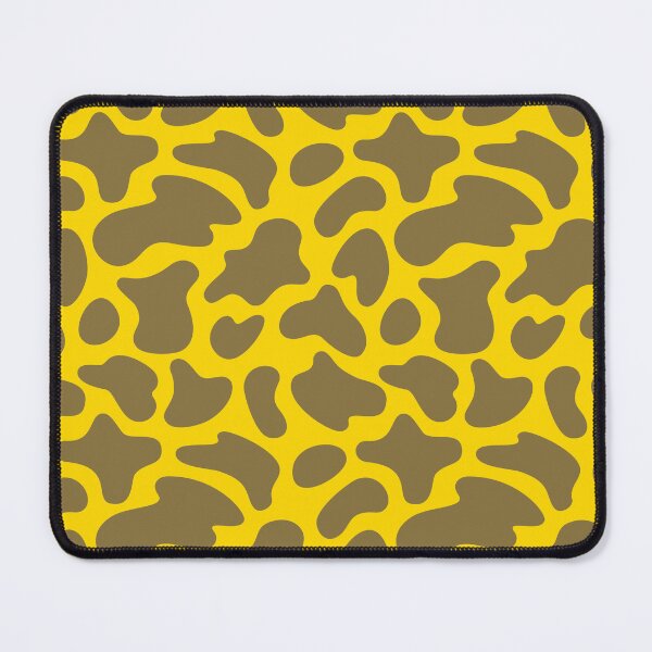 Item preview, Modern Graphic Cow Print Pattern | Bright Yellow designed and sold by Frohyou.