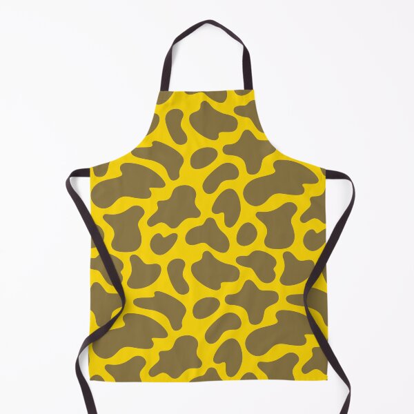 Item preview, Modern Graphic Cow Print Pattern | Bright Yellow designed and sold by Frohyou.