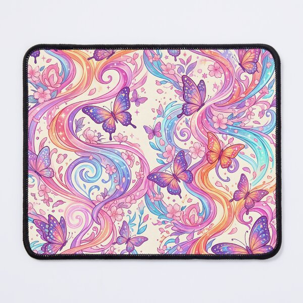 Item preview, Rainbow Butterfly Swirl Pattern designed and sold by Her-XP.