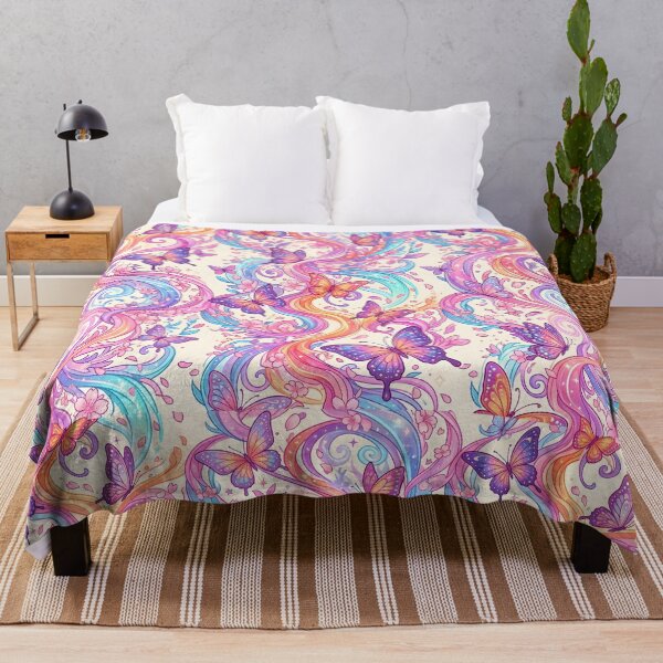 Item preview, Rainbow Butterfly Swirl Pattern designed and sold by Her-XP.