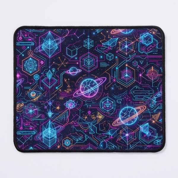Item preview, J Cosmic Sacred Geometry Dark Celestial Astrology Pattern designed and sold by ART ATTACK ZONE.