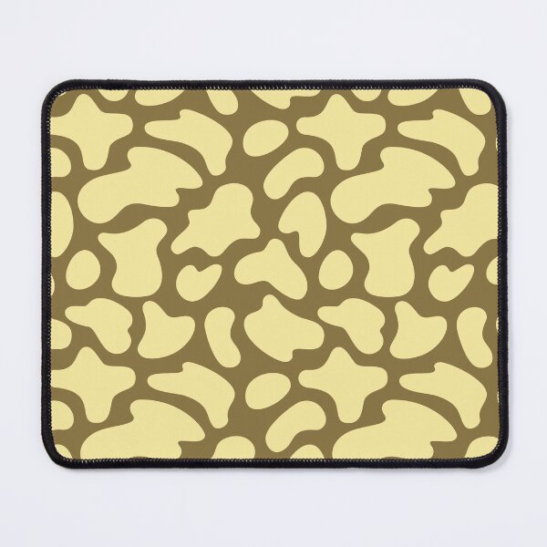 Item preview, Modern Graphic Cow Print Pattern | Dark Yellow designed and sold by Frohyou.