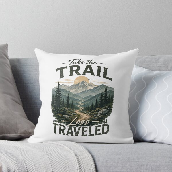 Item preview, Take the Less Traveled Trail designed and sold by Side Quest Co..