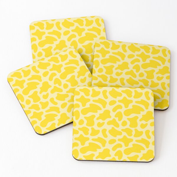 Item preview, Modern Graphic Cow Print Pattern | Light Yellow designed and sold by Frohyou.