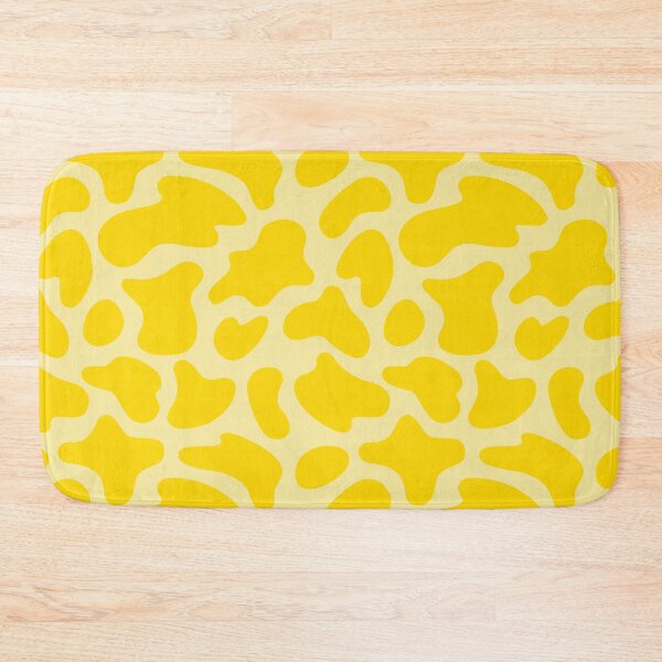 Item preview, Modern Graphic Cow Print Pattern | Light Yellow designed and sold by Frohyou.