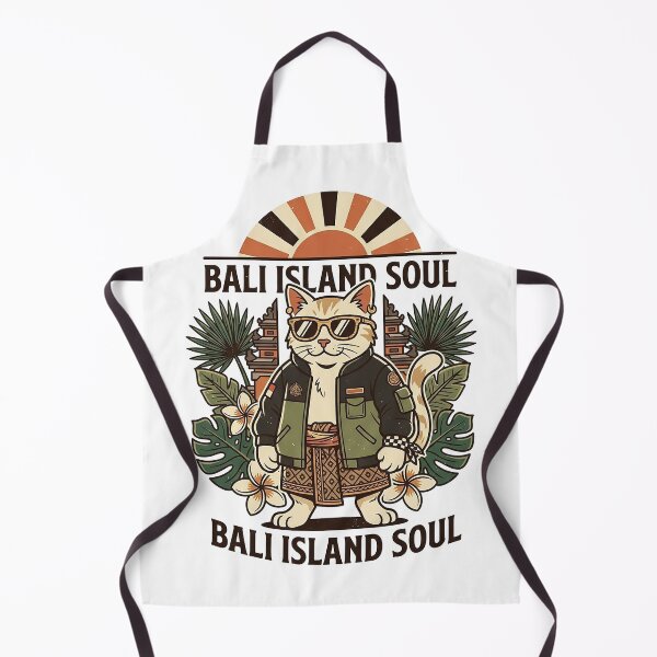 Item preview, Bali Island Soul Tropical Cat Balinese Culture Vintage Design designed and sold by cannsuh.