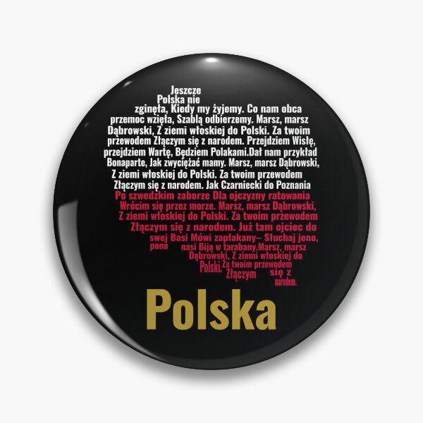 Item preview, Poland Anthem Flag Map designed and sold by JR78.