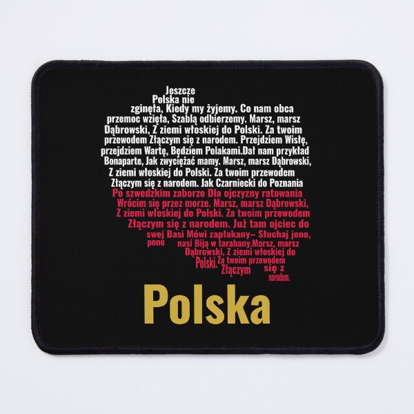 Item preview, Poland Anthem Flag Map designed and sold by JR78.