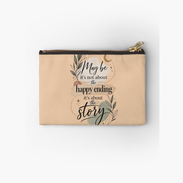 Item preview, Maybe It’s Not About the Happy Ending It’s About the Story | Inspirational Life Quote | Minimalist Typography designed and sold by MimiSabu.