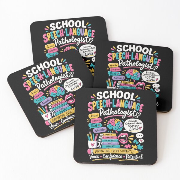 Item preview, School Speech Language Pathologist | Communication Changes Lives designed and sold by Sunday.Supply.