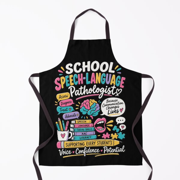 Item preview, School Speech Language Pathologist | Communication Changes Lives designed and sold by Sunday.Supply.