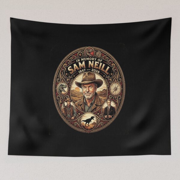 Item preview, In Memory Of Sam-Neill 1947 - 2026 designed and sold by Barbara8266.