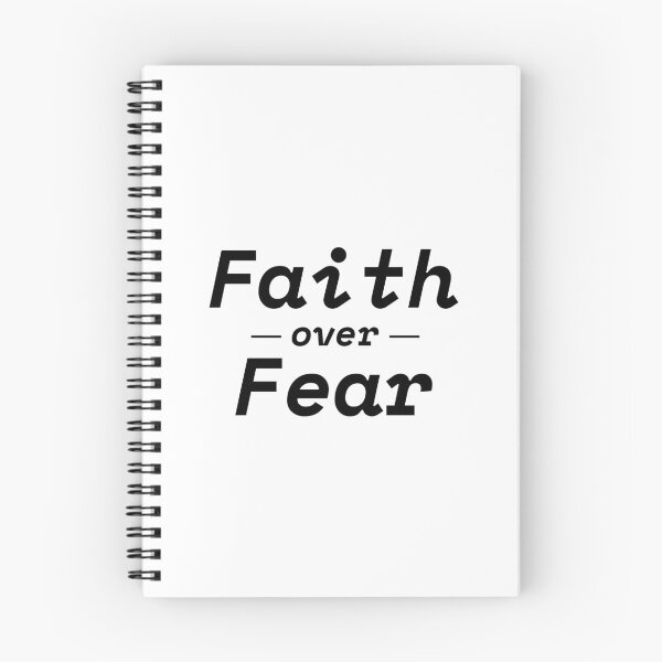 Item preview, Faith Over Fear | Minimalist Inspirational Quote designed and sold by Nikola Dio.