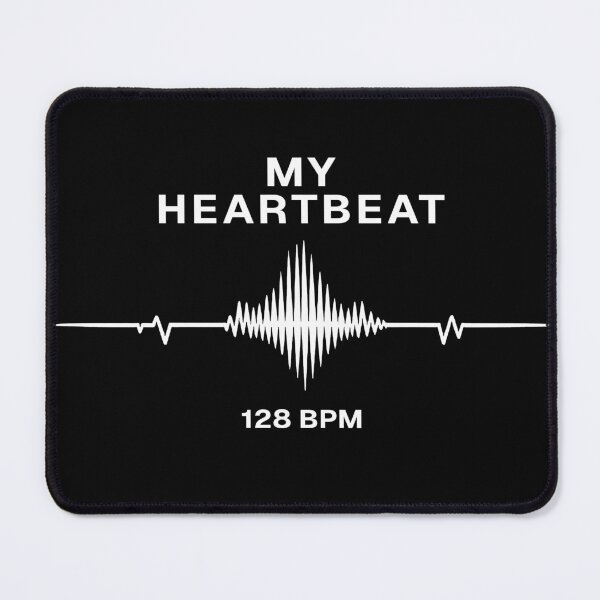 Item preview, My Heartbeat 128 BPM Waveform designed and sold by BEASTATE.