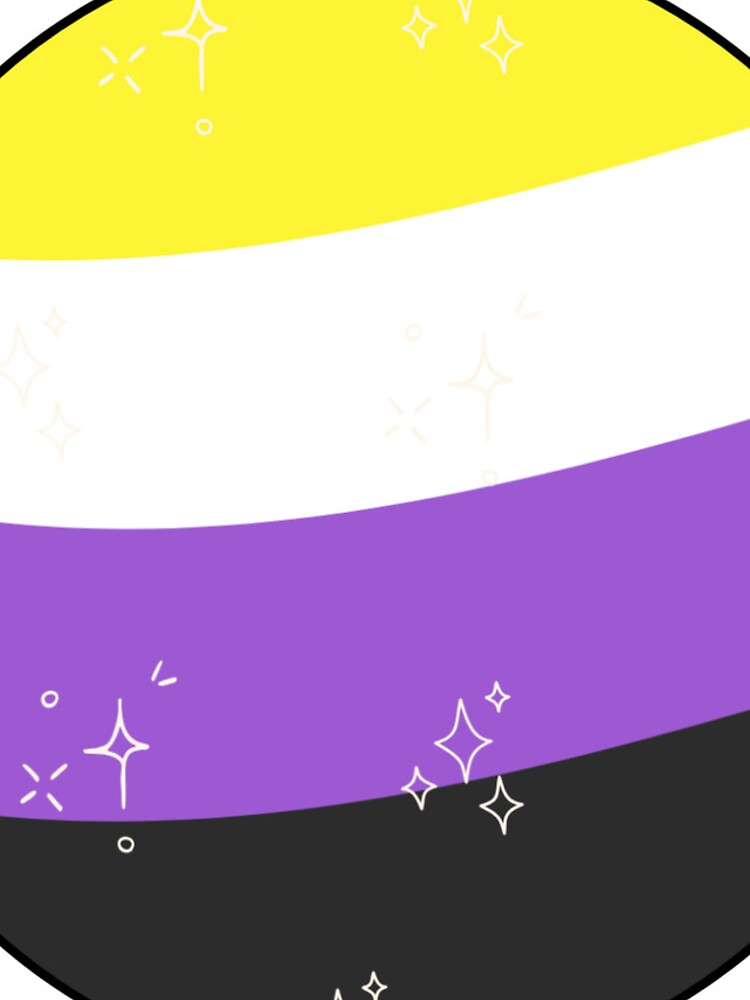 Thumbnail 4 of 4, iPhone Case, Nonbinary Pride Flagg designed and sold by JustRhoades.