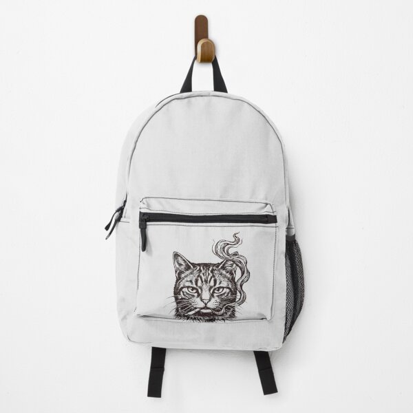 Item preview, Badass cat Smoking Edgy Streetwear Aesthetic designed and sold by w66aboo.