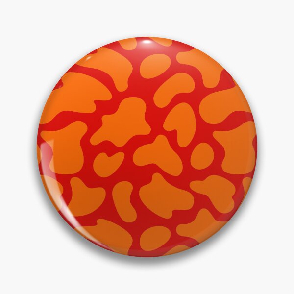 Item preview, Modern Graphic Cow Print Pattern | Red & Orange designed and sold by Frohyou.