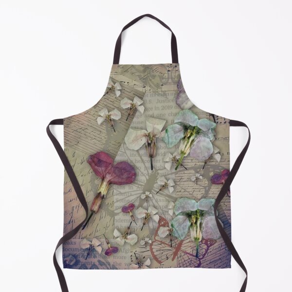 Item preview, No. 02 — Purple Pressed Flowers and Text designed and sold by Legacy Star Designs.