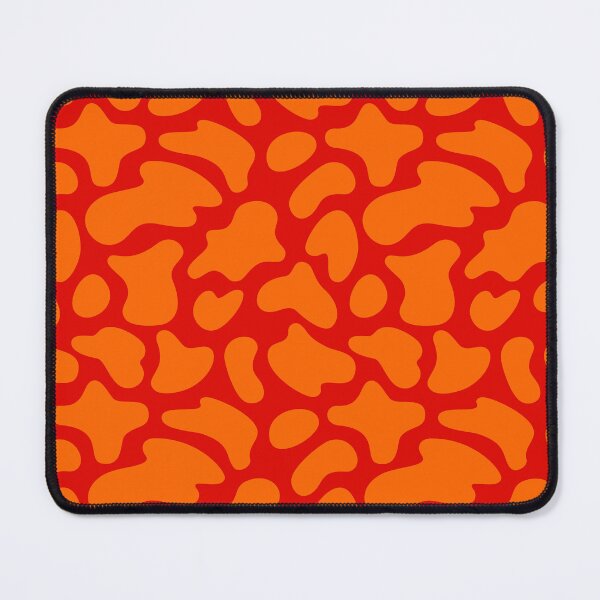 Item preview, Modern Graphic Cow Print Pattern | Red & Orange designed and sold by Frohyou.