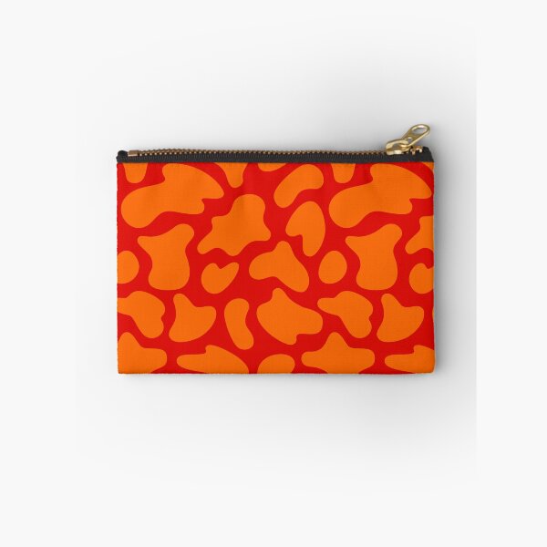 Item preview, Modern Graphic Cow Print Pattern | Red & Orange designed and sold by Frohyou.