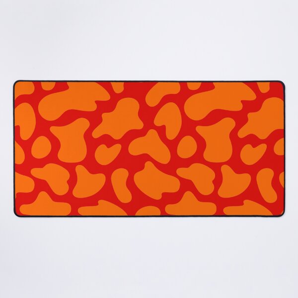 Item preview, Modern Graphic Cow Print Pattern | Red & Orange designed and sold by Frohyou.