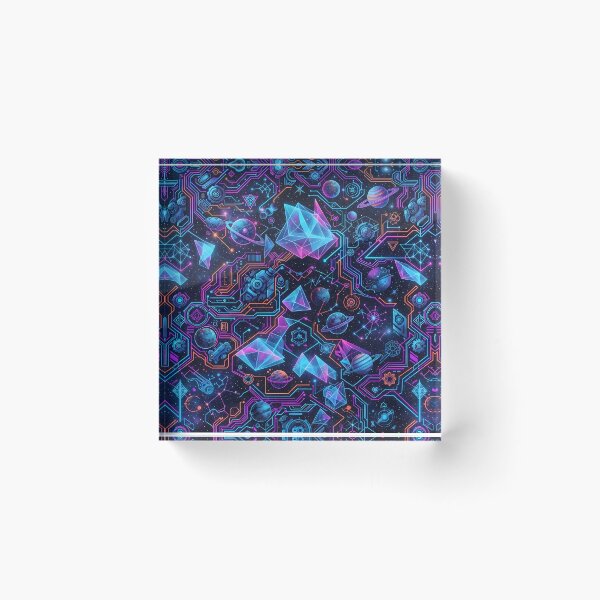 Item preview, Man Cosmic Sacred Geometry Dark Celestial Astrology Pattern designed and sold by ART ATTACK ZONE.