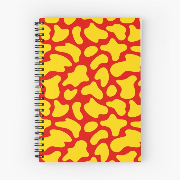 Item preview, Modern Graphic Cow Print Pattern | Red & Yellow designed and sold by Frohyou.