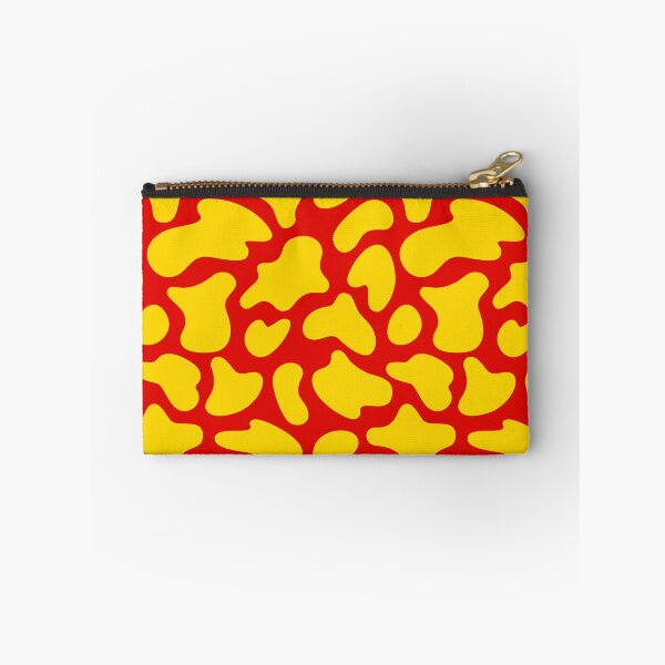 Item preview, Modern Graphic Cow Print Pattern | Red & Yellow designed and sold by Frohyou.