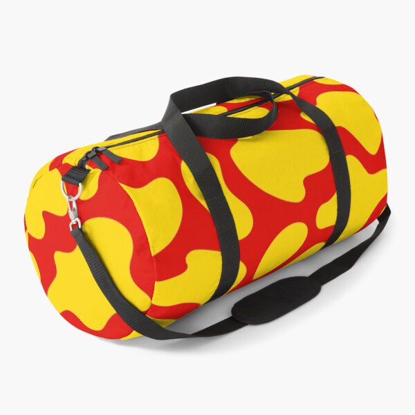 Item preview, Modern Graphic Cow Print Pattern | Red & Yellow designed and sold by Frohyou.