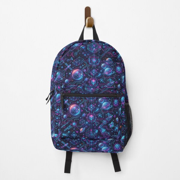 Item preview, Woman Cosmic Sacred Geometry Dark Celestial Astrology Pattern designed and sold by ART ATTACK ZONE.