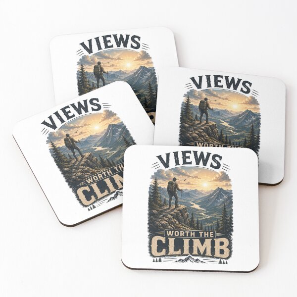 Item preview, Views Worth the Climb designed and sold by Side Quest Co..