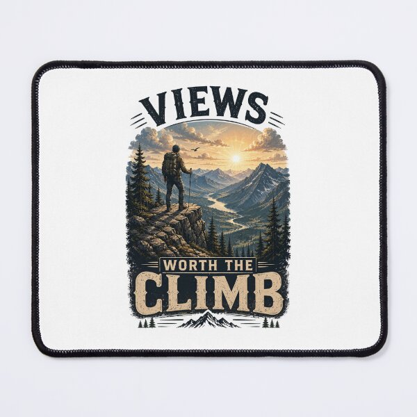 Item preview, Views Worth the Climb designed and sold by Side Quest Co..