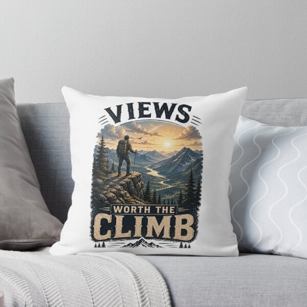 Item preview, Views Worth the Climb designed and sold by Side Quest Co..