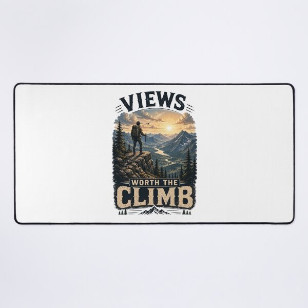 Item preview, Views Worth the Climb designed and sold by Side Quest Co..