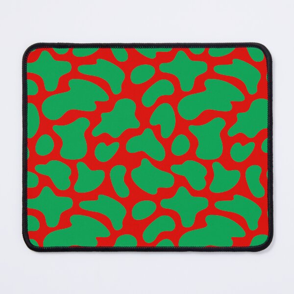 Item preview, Modern Graphic Cow Print Pattern | Red & Green designed and sold by Frohyou.