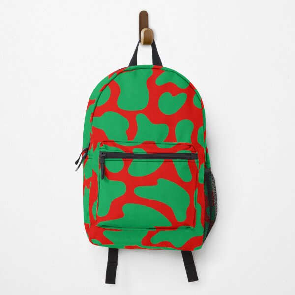 Item preview, Modern Graphic Cow Print Pattern | Red & Green designed and sold by Frohyou.