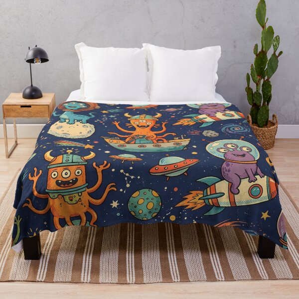 Item preview, Alien Cosmic Sacred Geometry Dark Celestial Astrology Pattern designed and sold by ART ATTACK ZONE.