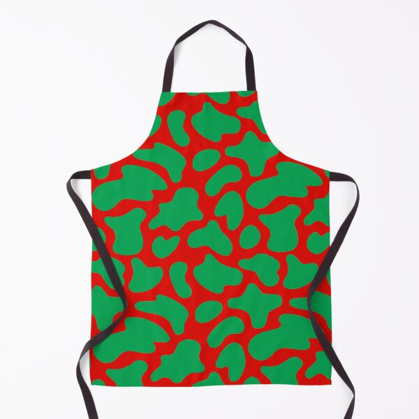 Item preview, Modern Graphic Cow Print Pattern | Red & Green designed and sold by Frohyou.