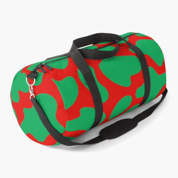 Item preview, Modern Graphic Cow Print Pattern | Red & Green designed and sold by Frohyou.