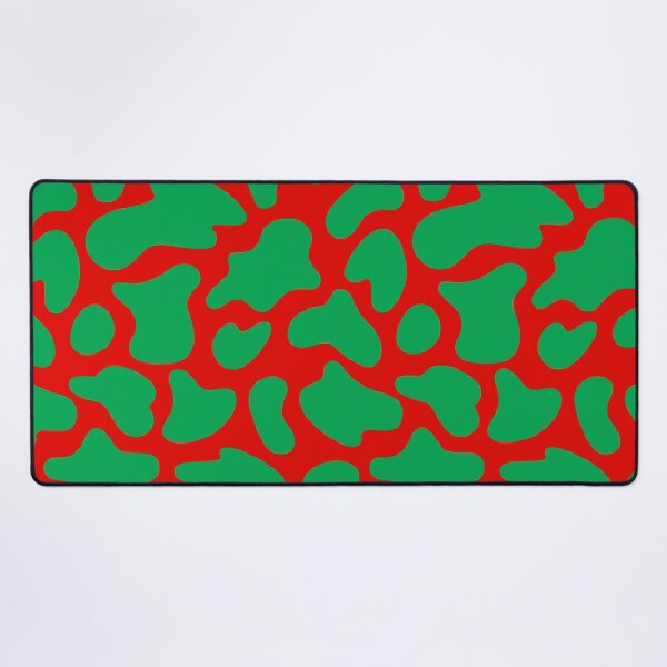 Item preview, Modern Graphic Cow Print Pattern | Red & Green designed and sold by Frohyou.