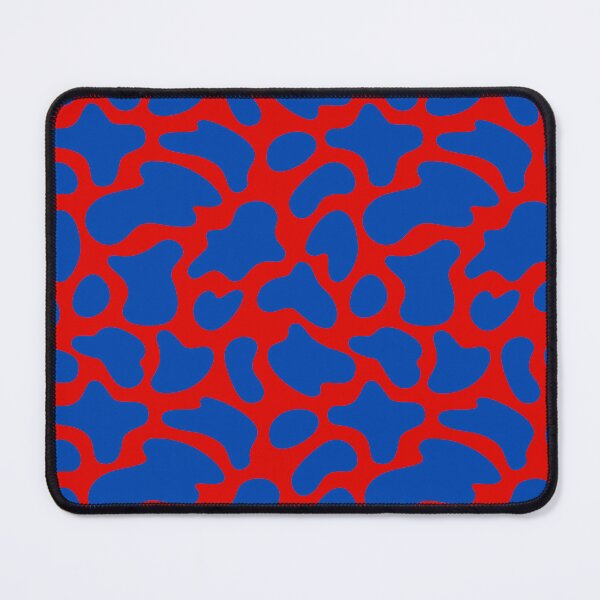 Item preview, Modern Graphic Cow Print Pattern | Red & Blue designed and sold by Frohyou.